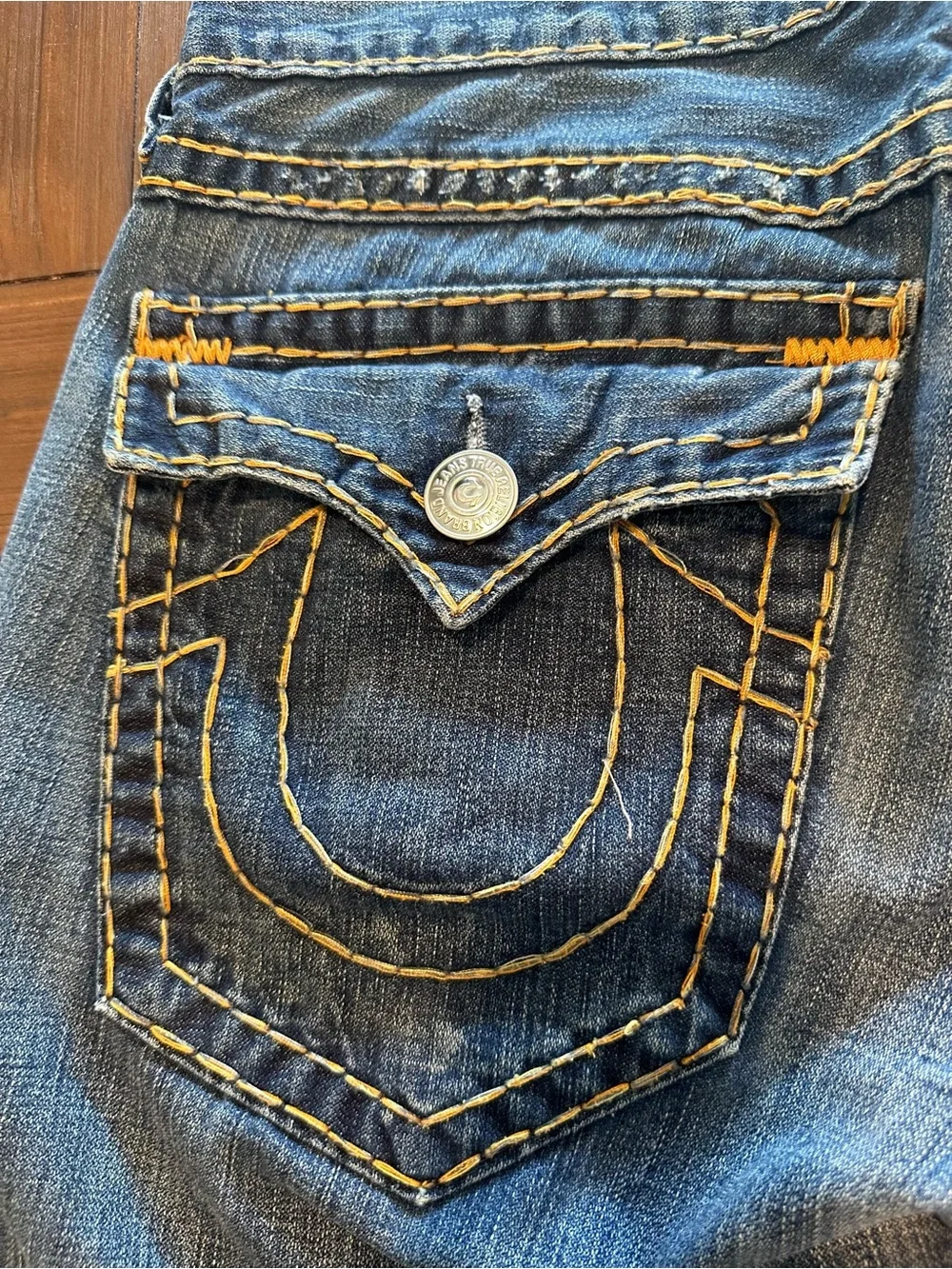 True Religion Joey Super T Jeans Flare Bootcut